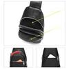 Genuine Leather Single-shoulder Chest Bag, Cowhide Crossbody Bag, Trendy and Fashionable Men's Front Crossbody Bag