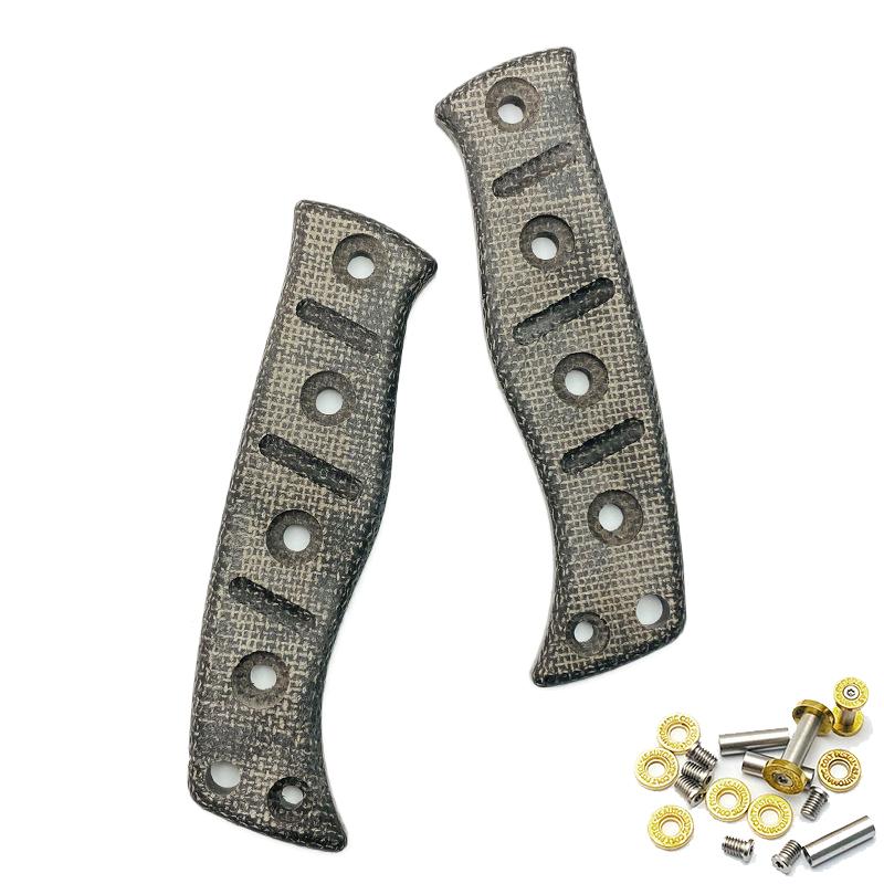 Flachs Reis Mikata Messergriff Patch Heim DIY Hand Micarta Werkzeugteile Zubehör für Butterfly Messer BM Fixed Adamas 375