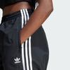 Adidas Originals Three Stripe Logo Print Elastic Waist Cuffed Casual Pants Women Bottoms Black IU2530