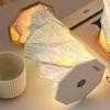 Creative Art Starry Night Light Starry Sky Pattern Origami Lamp Led Table Lamp  Christmas Gift