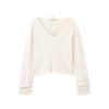 JILL by JILL STUART Sweater [Pre-order: Arrives mid- to late March] 2-Way Halter Cardigan Top, Women's, White