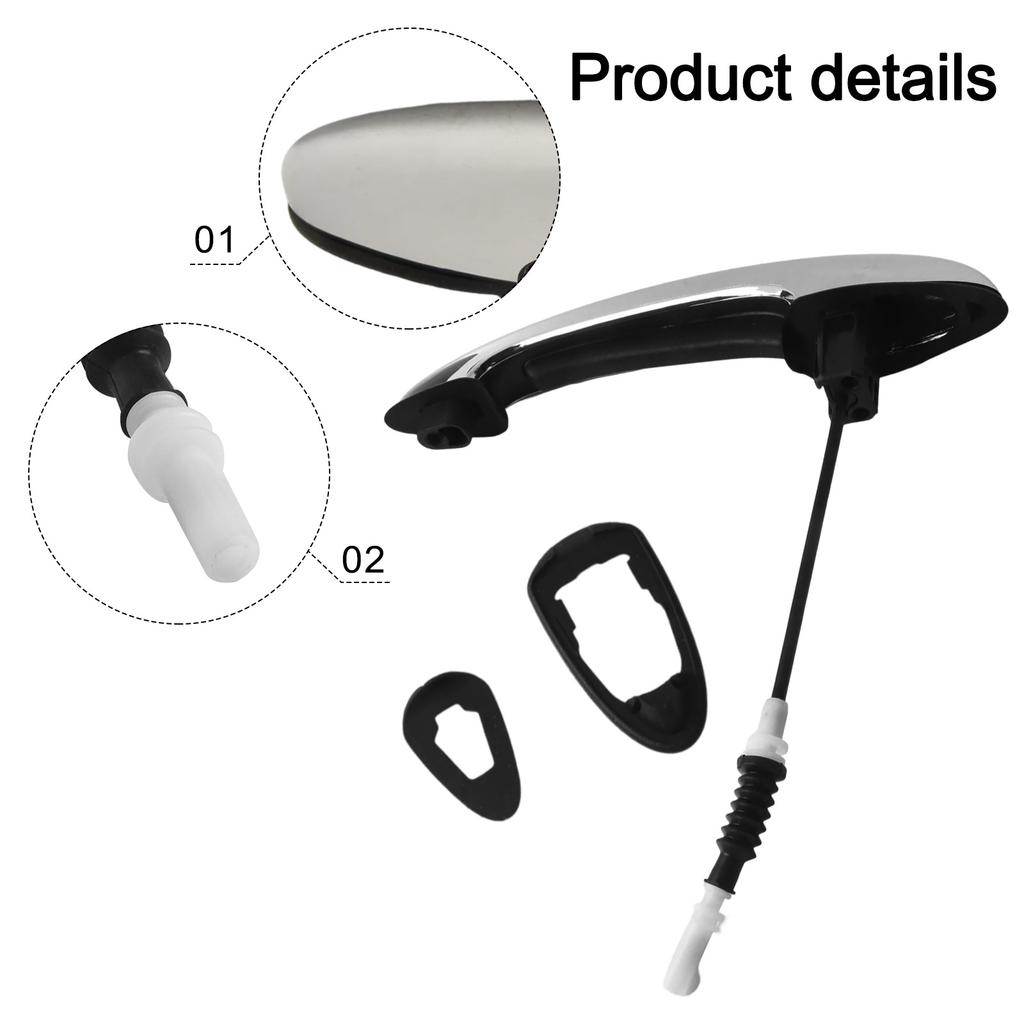 For Mini Countryman 2010 2016 Replacement Front Door Handle with Cable