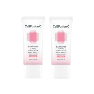 CellFusionC Blemish Toning Sunscreen 35ml Double Set (UV Aging Care)