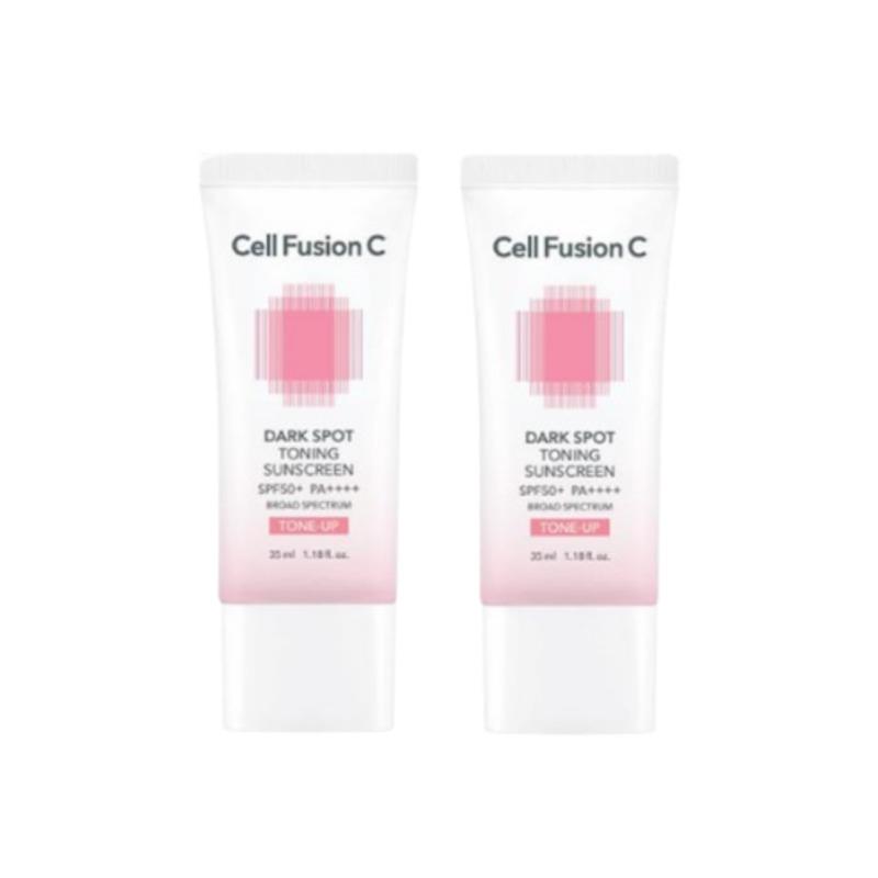 CellFusionC Blemish Toning Sonnencreme 35ml Doppelset (UV-Alterungspflege)