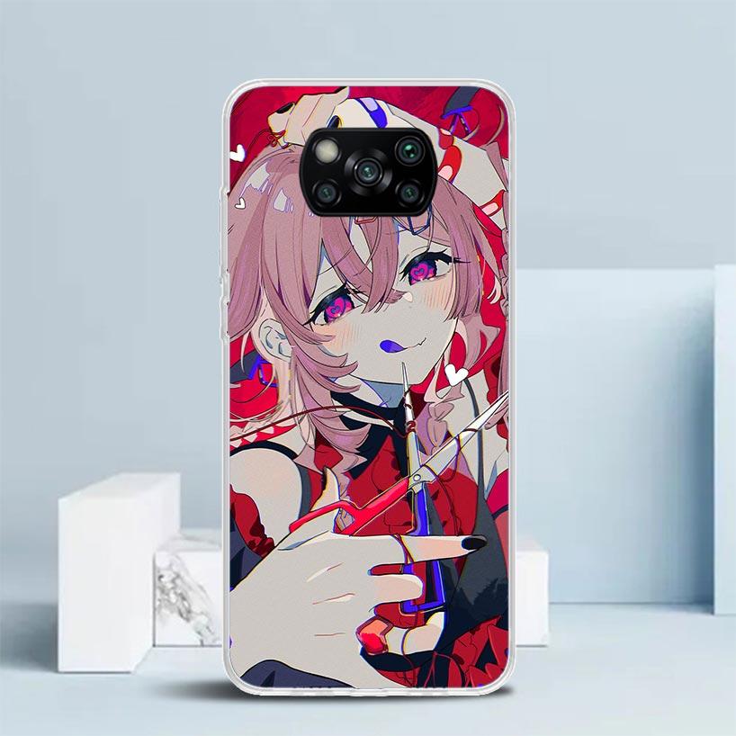Cute Anime Girl INS Phone Case For Xiaomi Poco F7 Ultra X5 X6 X7 Pro M7 Redmi 15C 15 13C 13 12C 12 10C 10 10A 9 9C 9A 9T Cover P