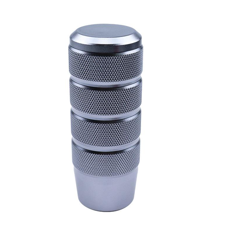 95MM Non-Slip Gear Shift Knob Manual Transmission Aluminum knurled Shifter Lever Knob Shifter Lever Knob Auto Accessories