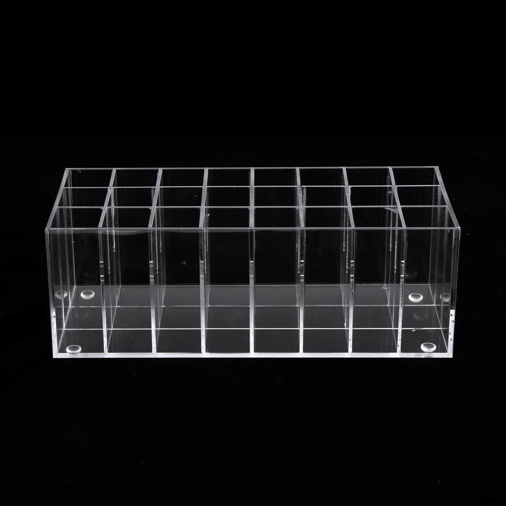 

Держатель, 24 акриловых стенда-органайзера для косметических карандашей для макияжа