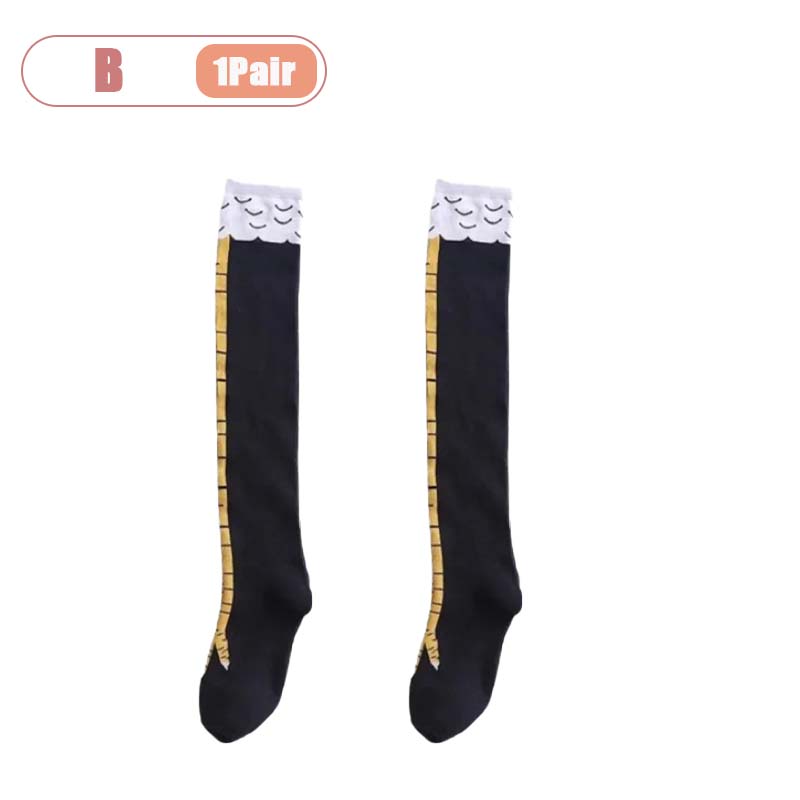 

1-10Pairs Halloween Funny Chicken Foot Socks for Valentine’s Day and Birthday Gifts Trendy Chicken Claw Novelty Socks One Size