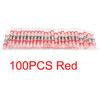 100pcs Solder Seal Wire Connectors Heat Shrink Solder Seal Butt Connectors Electrical Terminals Insulated Waterproof Copper Wire