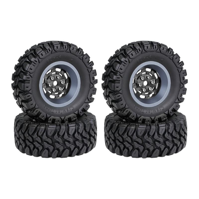 

1/18 Remote Control Model Rubber Wheel Tires for Car Toy Crawlers Collection Kits for Crawlers Tires Toy Car Accessories