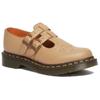 Dr. Martens Round Toe Buckle Chunky Heel Mary Jane Shoes Women Shoes Brown 30692439