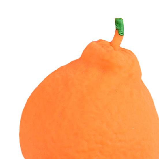1/2/3/Pcs Orange Squeeze Toy with Mesh Bag Stress Relieving Dekopon Tangerine Toy Stretchy Anti-anxiety Simulation Fruit Sensory Fidget Toy