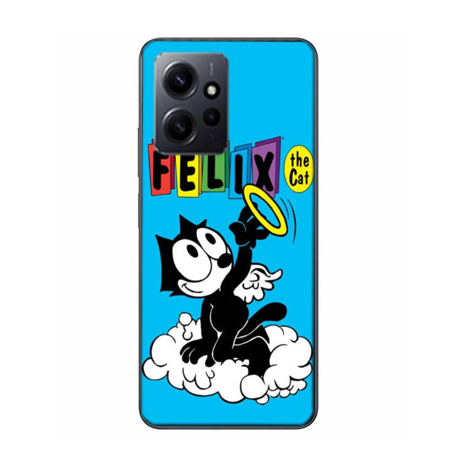 

F-Felix the Cats Funny Phone Case For Redmi 12 13C 12C 15C 9 10 10C Note 13 Pro Plus 14 15 Pro 9T 9C 9A TPU Soft Cover Clear Cel Redmi Note 14 4G