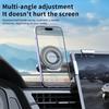 Car Phone Holder Magnetic Dashboard & Screen Mount Adjustable Shock-Absorbing Clip-On Stand
