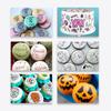 10PCS Edible Baking Pigment Pen Fondant Biscuit Cake Plastic Food Pen Hook Line Drawing Writing Pen for Decoring Fondant