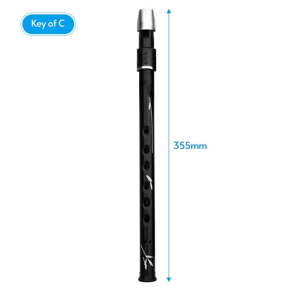 Lightweight Irish Whistle Tin Whistle Flute Recorder Instrument for Kids Adults Students Beginners Soprano Recorder