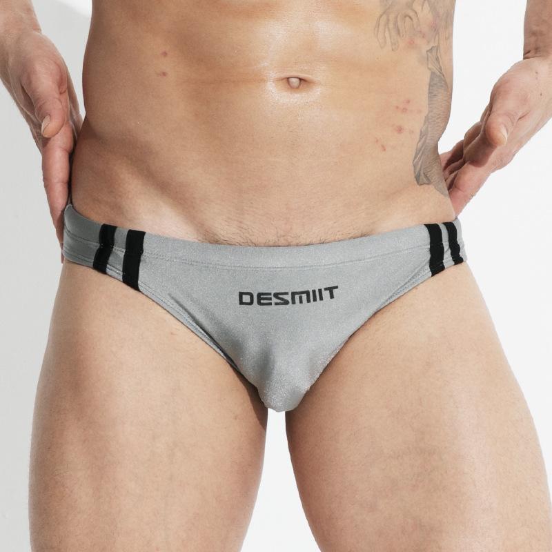 Desmiit Herren Dreieck Badehose 7 Farben, Niedrige Taille Sexy Personalisierte Badehose S312