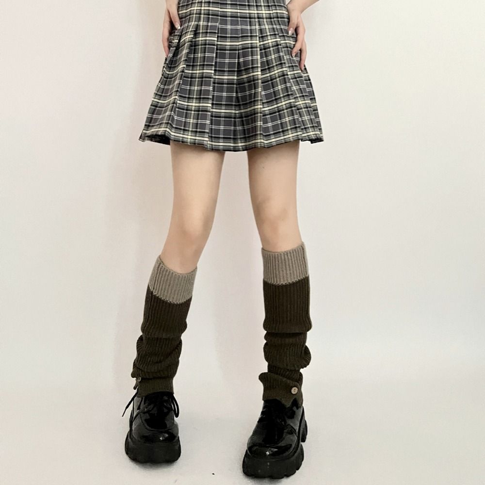 

Носки Лолита Аксессуары Вязаные носки в японском стиле Женские ворсовые носки Женские гетры