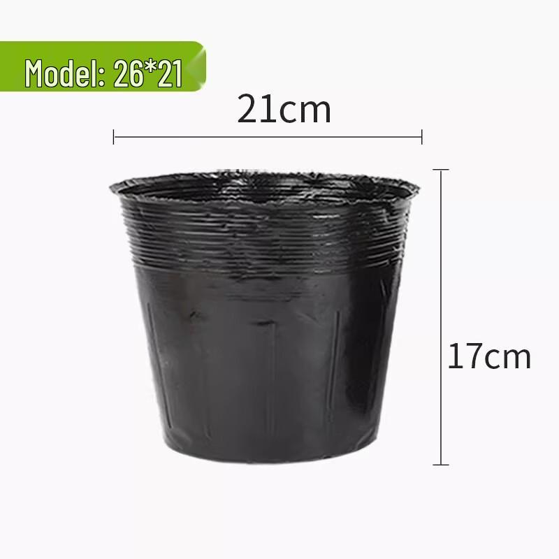 Miaojiayi Black Disposable Plastic Seedling Pots