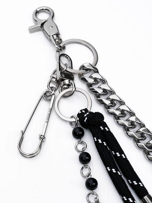 BLACKBLOND BBD Key Ring B Logo Pants Chain (Silver)