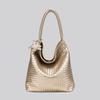Summer 2026 Woven Texture Shoulder Bag: Large Capacity, Daily Commute Essential, Versatile Fashion for Mother and Daughter