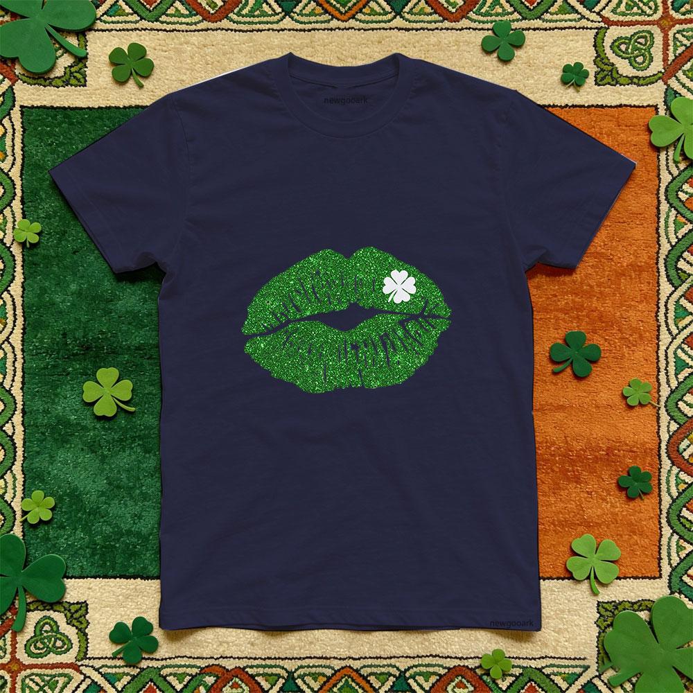 

Saint Patrick green t shirt man cotton Retro Casual funny festival printed T shirt lucky Irish Unisex Adult Party tee 4XL
