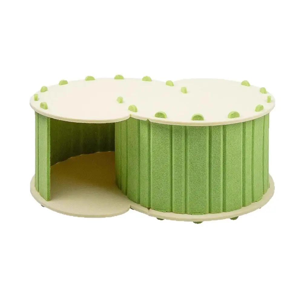 Semi Enclosed Pet Tunnel Cat Bed Waterproof Detachable Cat Felt Bed Playing Felt Nest Tunnel Tunnel Nest Pet Pet Cat W6H7