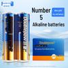 Pack of 5 AA 1.5V LR6/LR03 Alkaline Batteries for Remote Control Door Locks