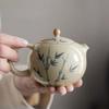Zhuyun Xishi Pot Ceramic Small Brewing Teapot Teacup Single Pot One Drink Single Tea Set One Pot One Cup Household