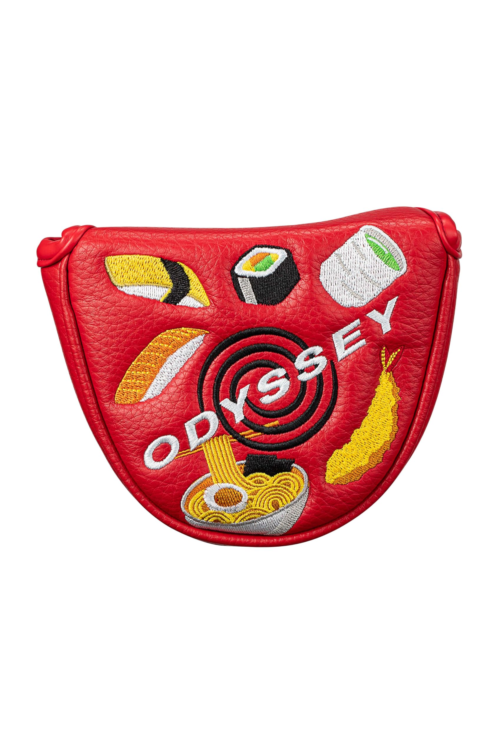 Odyssey Putter Headcover F MLT JP RED 26 Type Putter Red Unisex (Mallet Cover) -