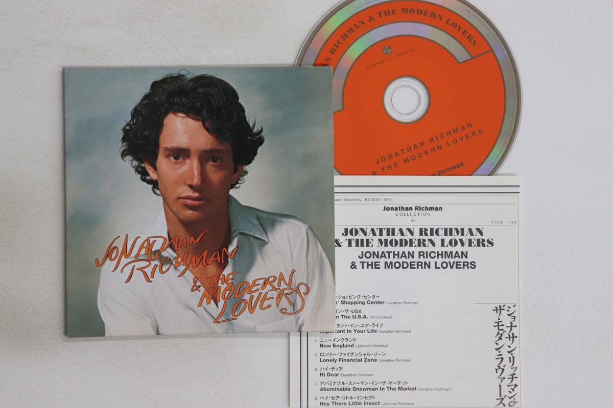 

CD JONATHAN RICHMAN, MODERN LOVERS - Jonathan Richman & The Modern Lover POCE1038 STRANGE DAYS 2006 Japan Rock Used