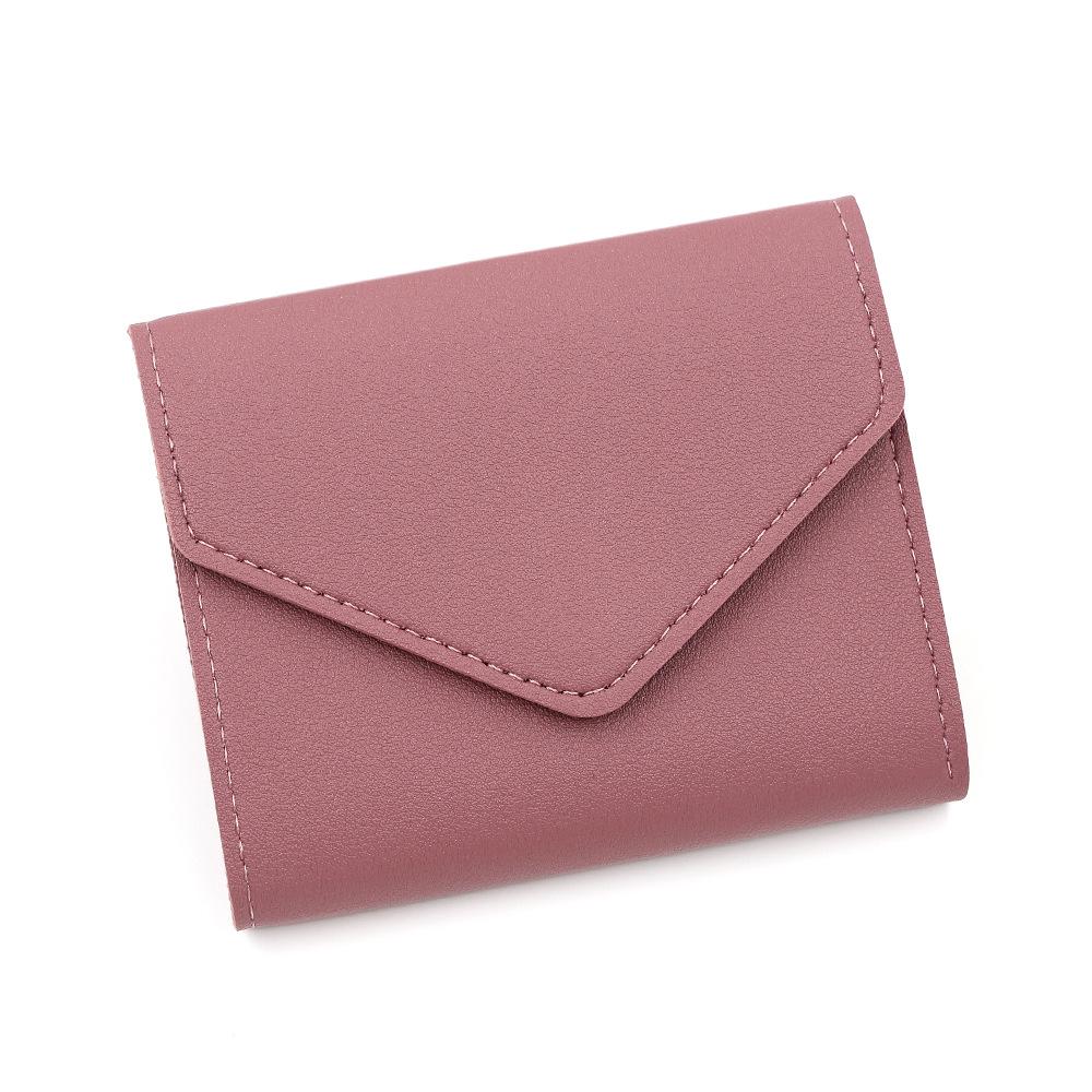 Women's Large Capacity Trifold Wallet & Coin Purse - Korean Fresh & Ladylike Style with Card Holder