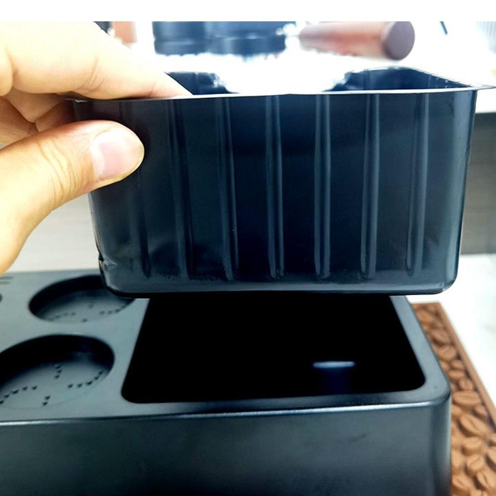 Detachable Design Coffee Tamping Station ABS Material Espresso Knock Box Espresso Accessories