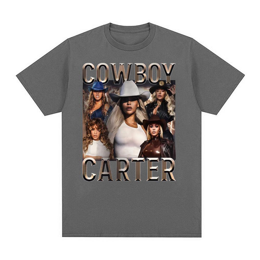 Beyonce Cowboy Carter Tour 2026 Graphic Tshirts Unisex Women Fashion Trend High Street T Shirts Casual Comfort 100 Cotton Tshirt