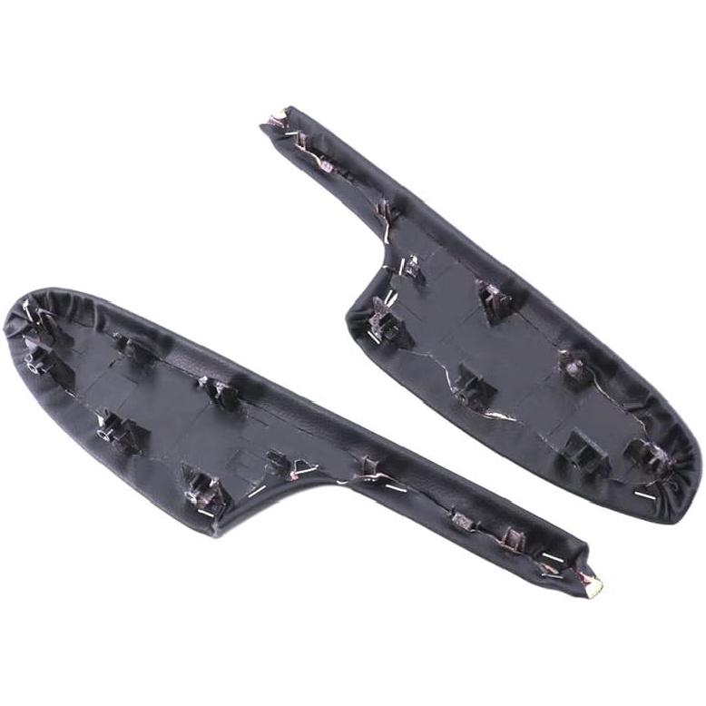 BlackCar Türgriff-Abdeckung für die hintere linke und rechte Tür, Armlehnen-Abdeckung für die hintere Türverkleidung, Kompatibel mit Honda Accord 2013-2017