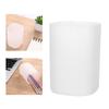Pen Holder Transparent Frosted Finish Pencil Holder Space Saving Multifunctional Pen Holder Cup for