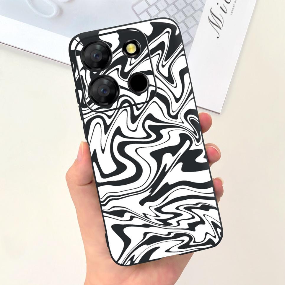 

For Cover ITEL A60 / Itel A60s Case Stars Sky Cute Cat Painting Fundas Slim Soft Silicone TPU capa etui For ItelA60 A 60s Bumper ITEL A60s