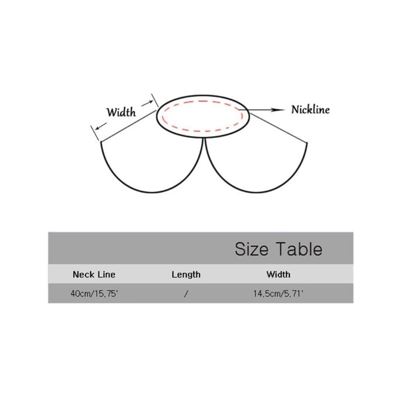 Girls Vintage Fake Collar Gothic Elizabethan Yarn Ruffled Lace Choker Necklace