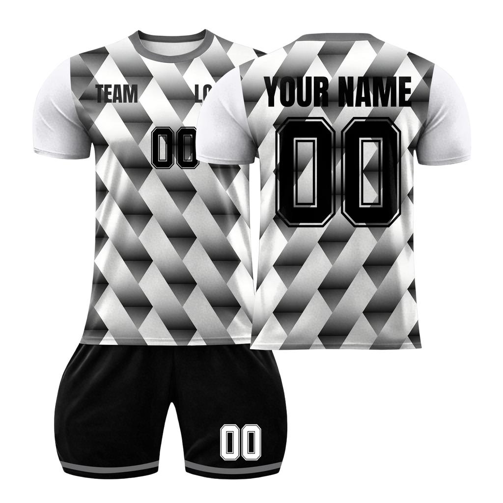 DIY Soccer Set - 2 Pack Blank Tops for Custom Printing - Soccer Training Jerseys for Kids and Adults