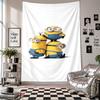 Wall TapestryMinions Despicable Me Art Hanging Cloth Decorative Background Cover for Room Decoration