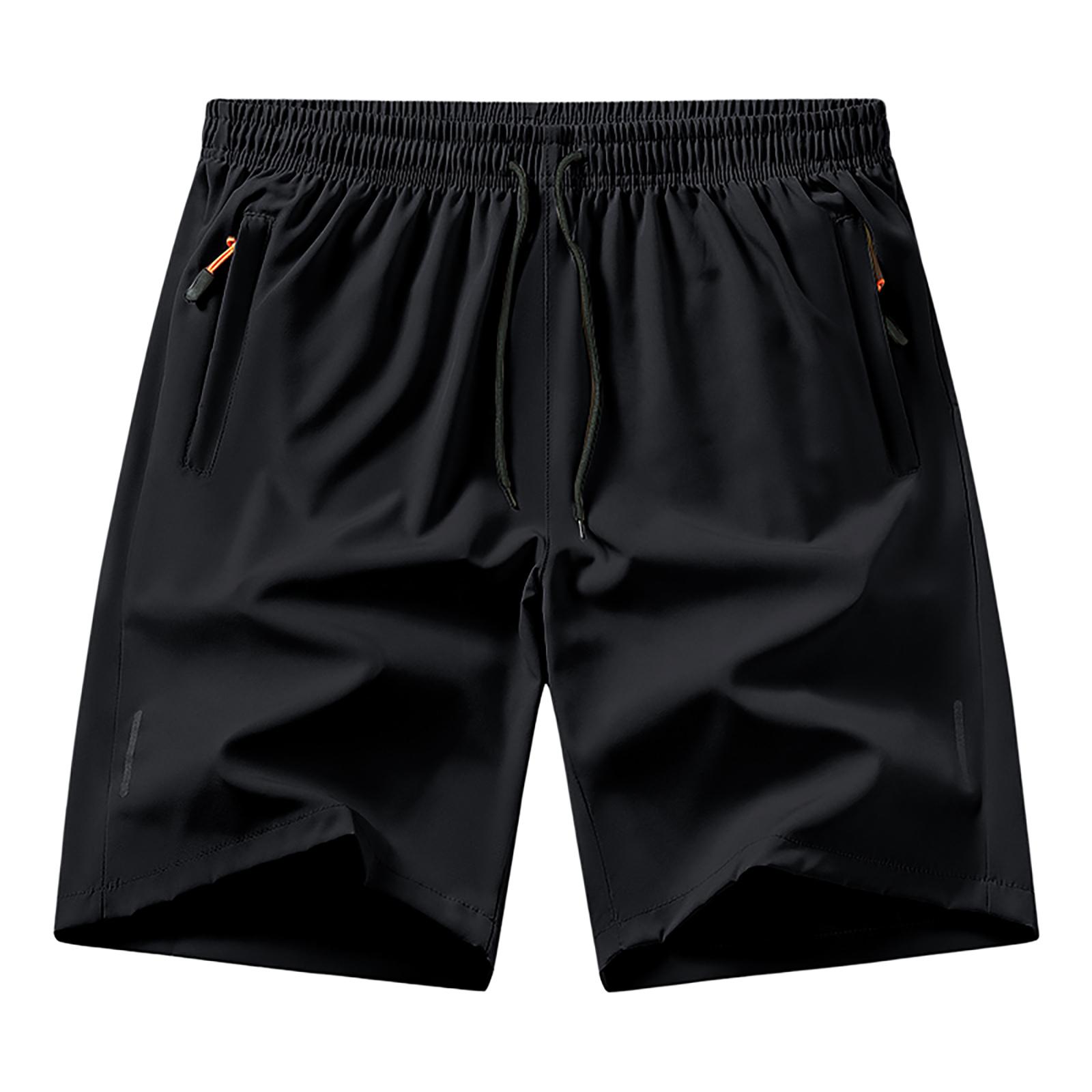 Men s Casual -Weave Drawstring Shorts L