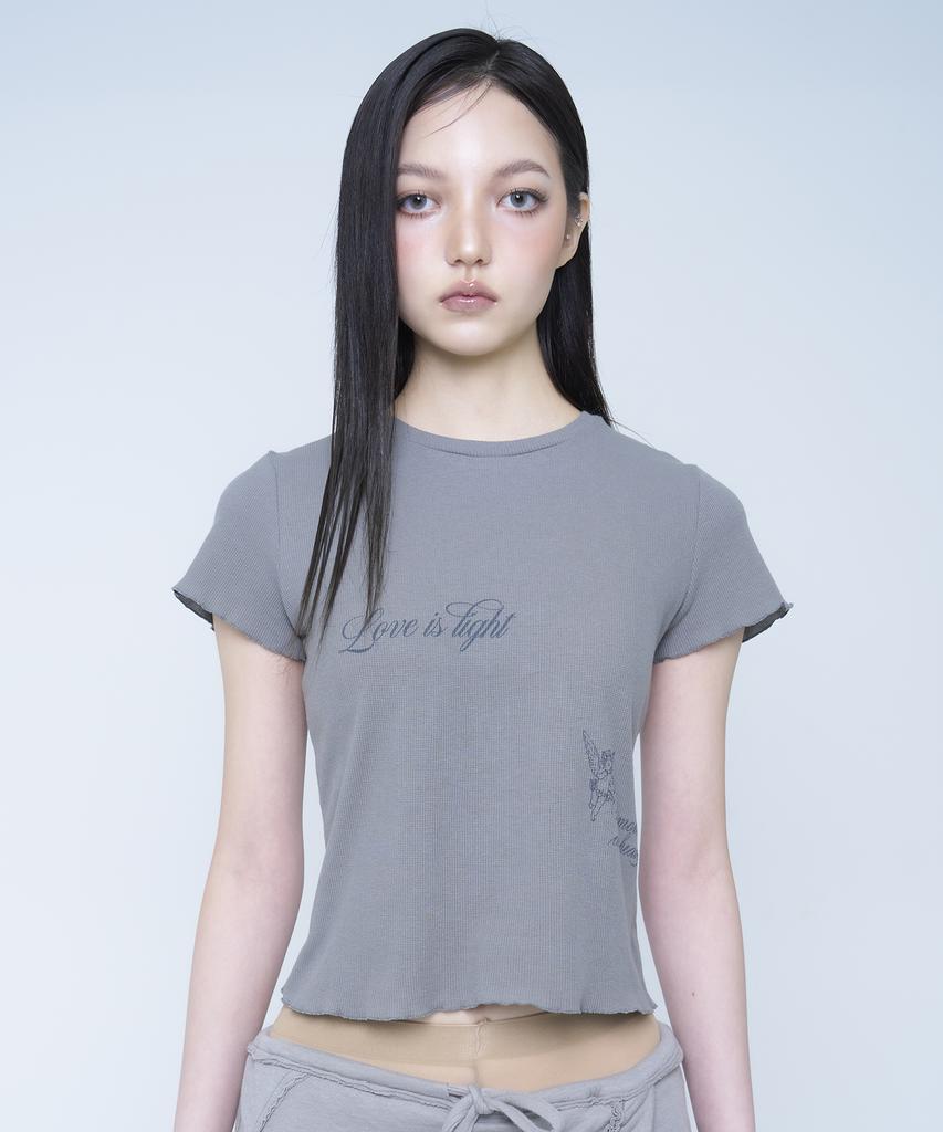 DEPC Baby Letter T-Shirt - Gray