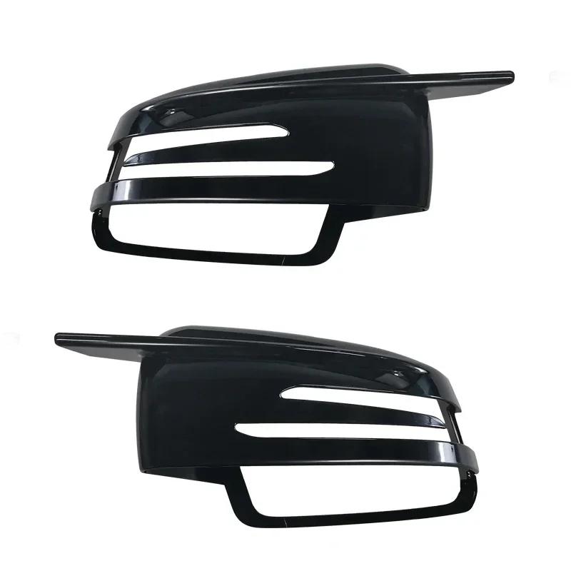 2PCS Replacement Carbon Fiber Pattern Rearview Side Mirror Cover Caps for Mercedes Benz W176 W246 W204 W212 W221 C117 X204 X156