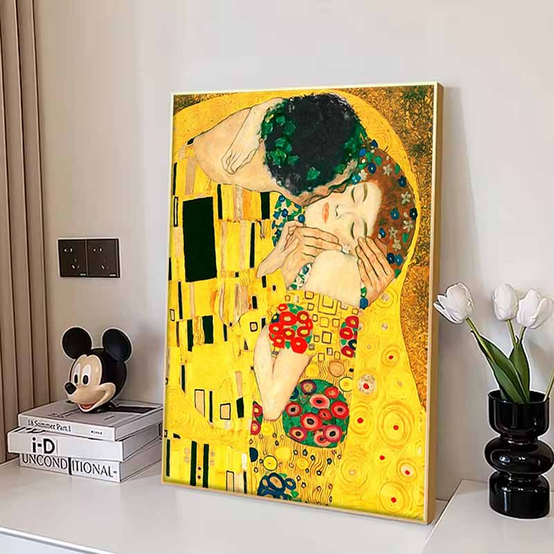 New Arrival 5D DIY Full Circle Diamond Painting "Couple Art Painting" Embroidery Cross Stitch Home Decor Gift