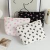 Bowknot Style Makeup Bag Large Capacity Cute Cosmetic Organizer Portable Travel Toiletry Bag for Women Washing Pouch Storage Bag