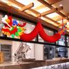 3D Chinese New Year Dragon Ceiling Hanging Decoration Spring Festival Dragon Garland for 2025 Chinese New Year Party Ornaments