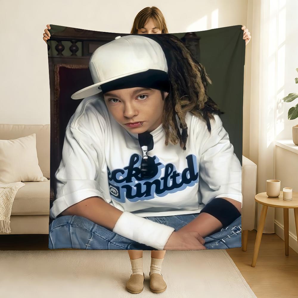 

Singer Tom Kaulitz Blanket Soft and Skin Friendly For Couch Bed Napping Bedspread All Seasons Comforter 75x90cm