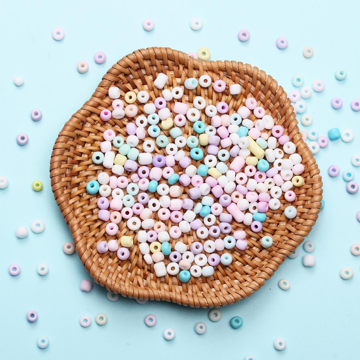 

Серьги «сделай сам», браслет 3/4 мм, ожерелье, 300/500 шт., матовые аксессуары ручной работы, ювелирные изделия, материал из бисера, модные кремовые рисовые бусины, аксессуары 4mm 500pcs разноцветный