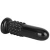 PVC Schwarz Super Großer Buttplug mit Pellets Riesen Dildo Fisting Sexspielzeug Masturbator Großer Schwanz