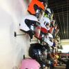 1PCS Black White Motorcycle Helmet Holder Hanger Rack Wall Mounted Hook for Coats Hats Caps Helmet Rack Black Steel Accessories